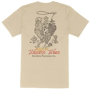 Music Sendero Official Western T-Shirt - Cream Decor