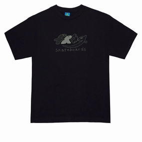 Music Production Frog Dino Logo T-Shirt - Black 2025 Health Monitors