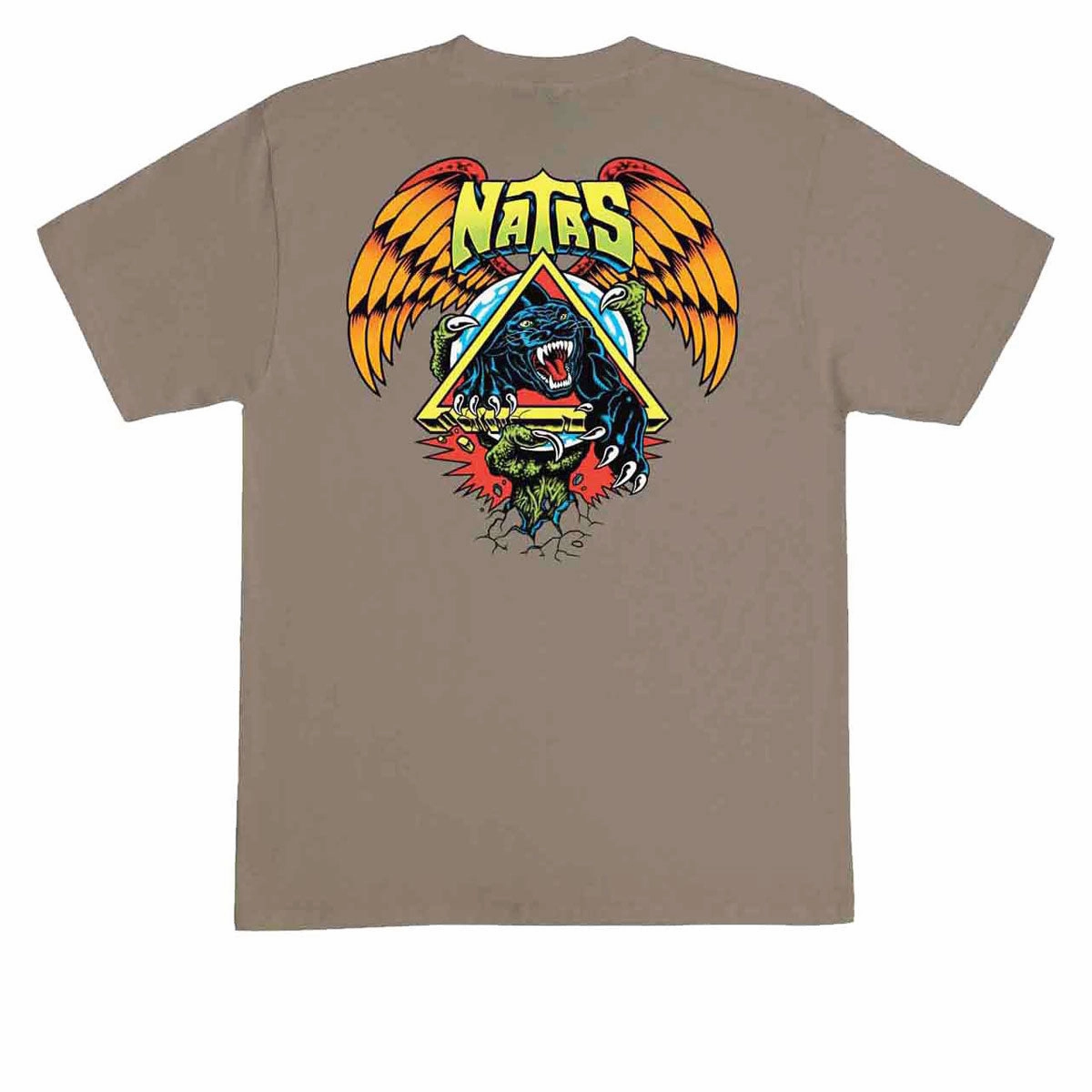 Music Santa Cruz Natas SC Panther T-Shirt - Prairie Dust Meal Replacement Shakes