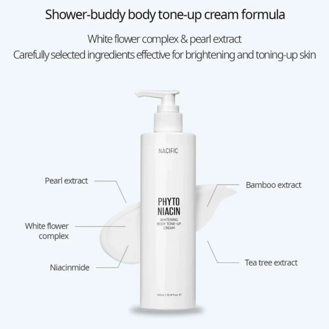 Nacific Niacin Brightening Body Tone-Up Cream 300ml