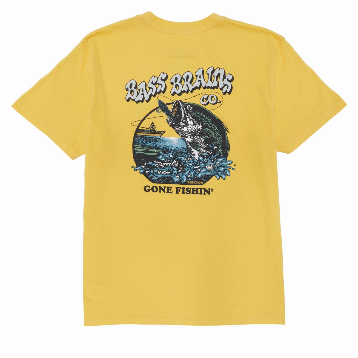 Nails Brixton Bass Brains Gf T-Shirt - Ray Toys