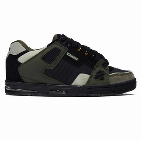Nails Globe Sabre Shoes - Black/Army Trendy Clothing