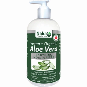 Naka Vegan   Organic Aloe Gel 340mL