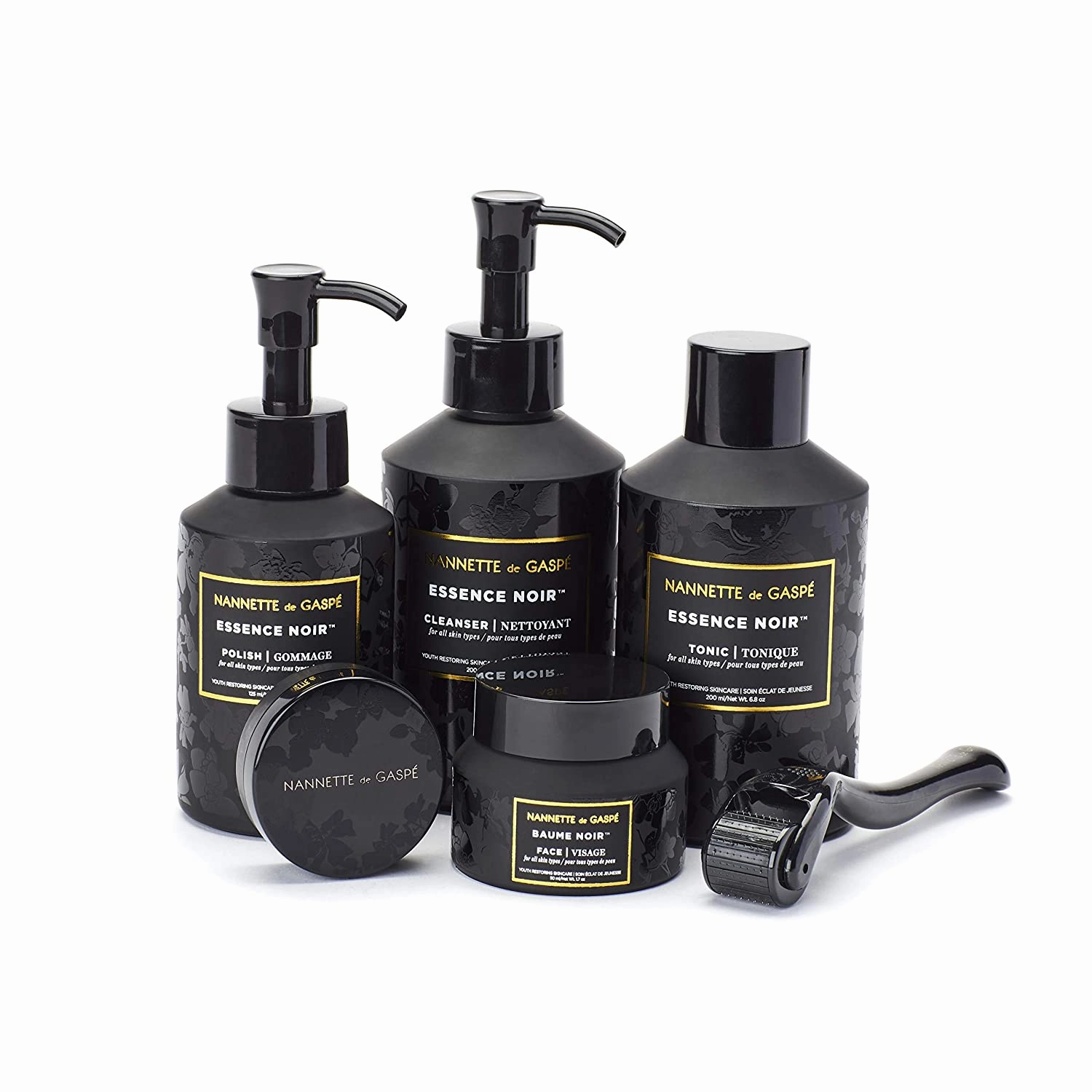 NANNETTE de GASP Essence Noir Polish Facial Exfoliating Wash 125 mL / 4.23 Fl Oz