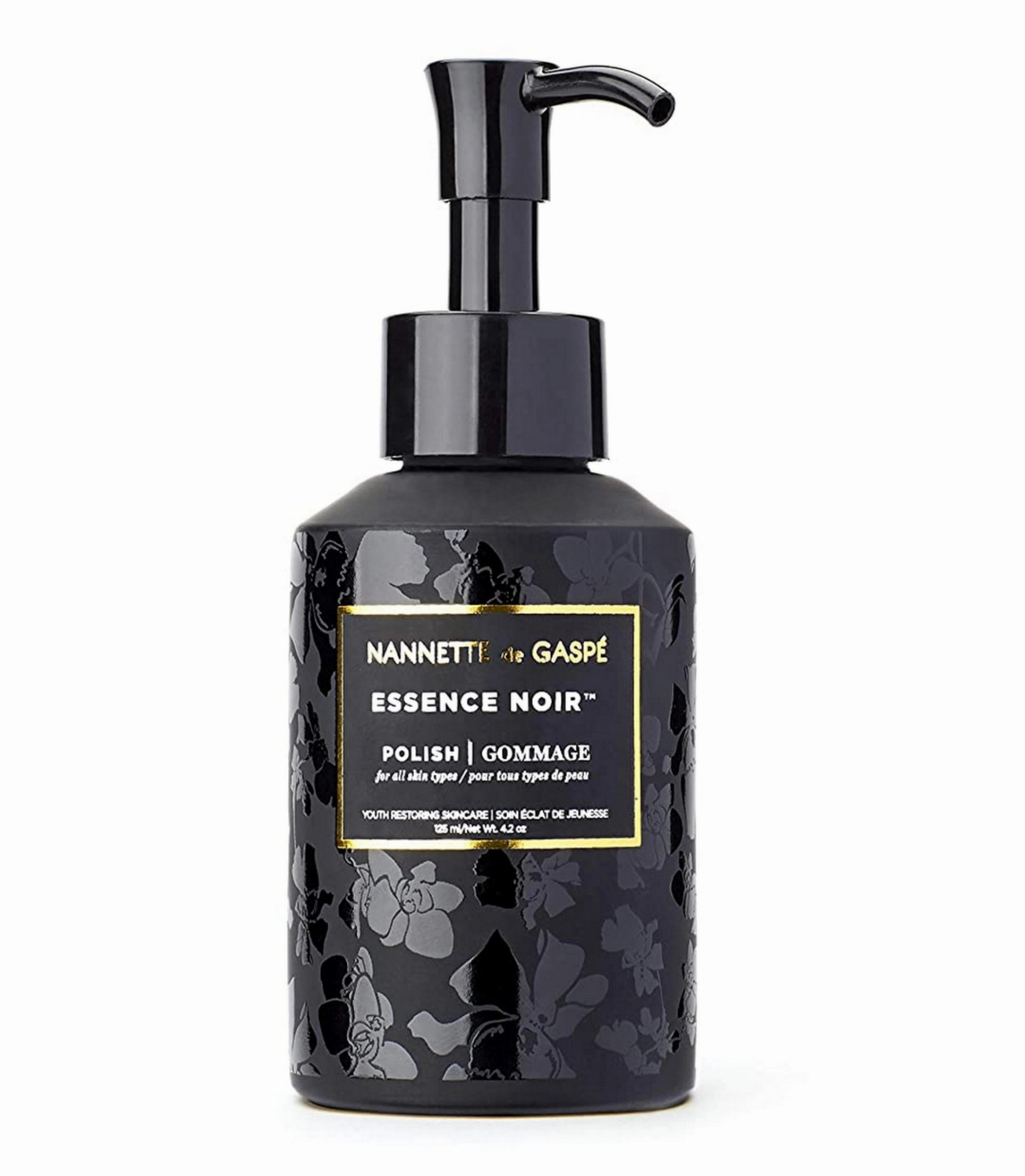 NANNETTE de GASP Essence Noir Polish Facial Exfoliating Wash 125 mL / 4.23 Fl Oz