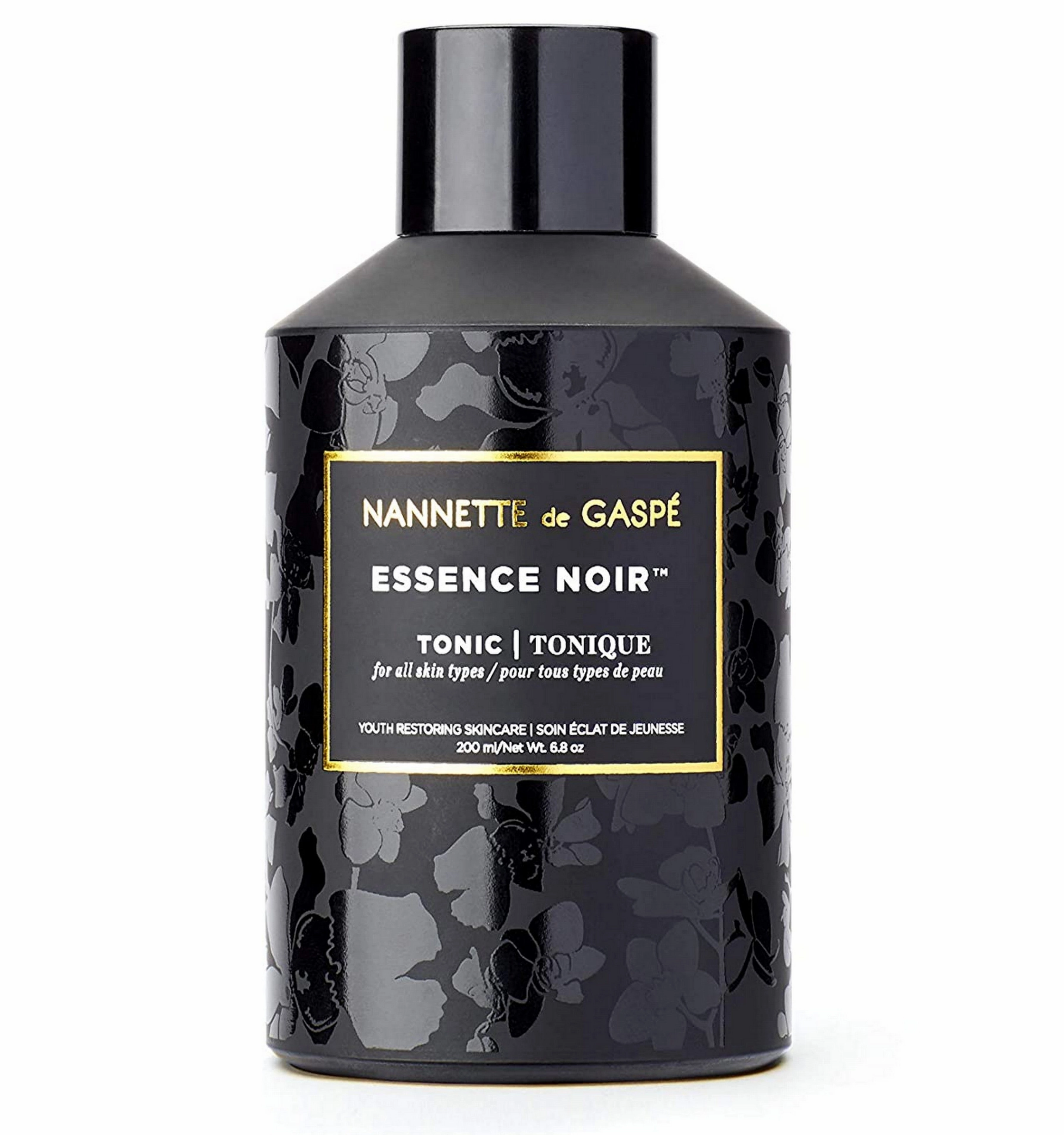 NANNETTE de GASP Essence Noir Tonic Face & Neck Toner 200 mL / 6.8 Fl Oz