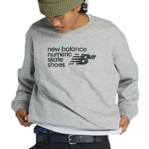 New Balance Numeric Logo Sweatshirt - Athletic Grey Movies Streaming Services