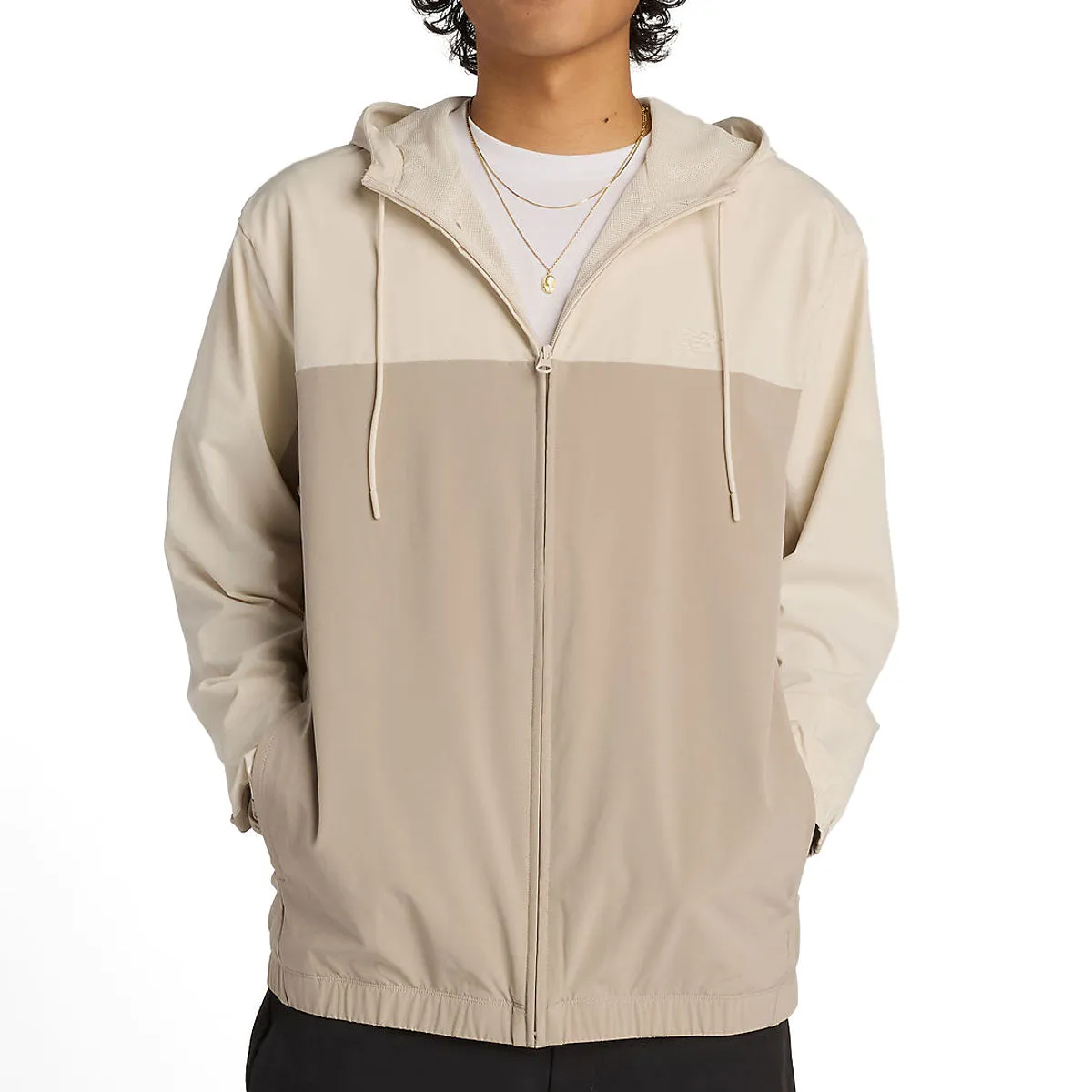 New Balance Numeric Woven Full Zip Jacket - Arid Stone Sports Cards Fashion Blog