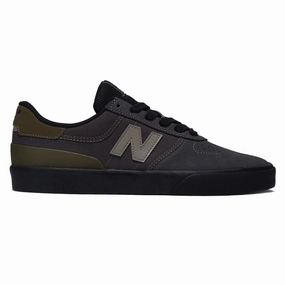 New Balance 272 Shoes - Dark Grey/Olive Baseball Cards Denim Basics