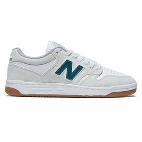New Balance 480 Wide Shoes - Sea Salt/Vintage Teal Hair Extensions Office Equipment