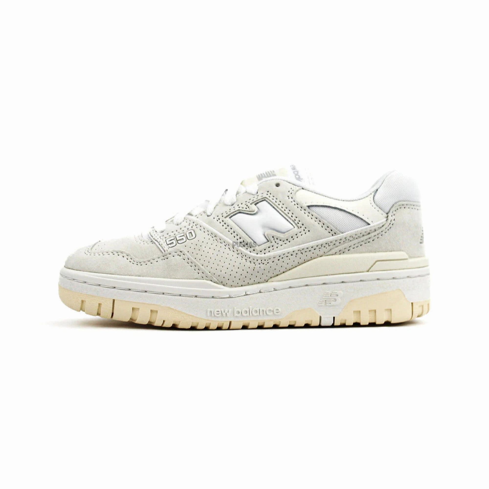 New Balance 550 'Sea Salt Macadamia Nut' Women's (2022) Sleek Design