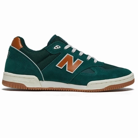 New Balance 600 Tom Knox Shoes - Green/Ginger Casual Wear Maps