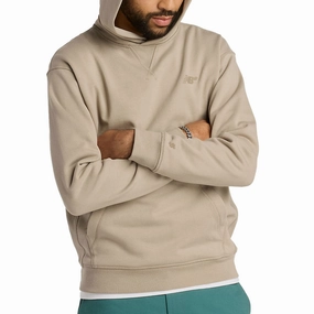 New Balance Numeric French Terry Hoodie - Arid Stone Dish Soap Cotton Clothing