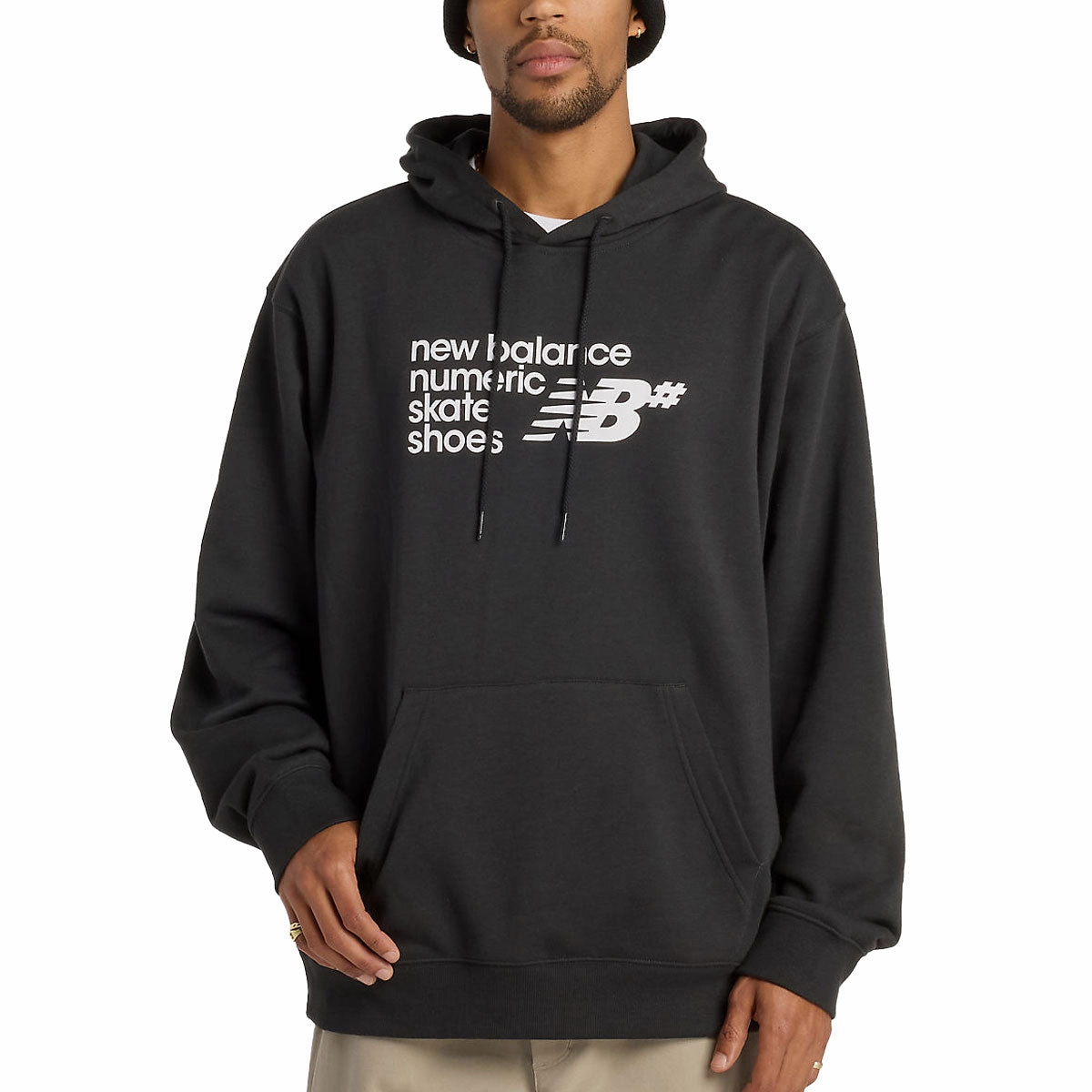 New Balance Numeric Logo Hoodie - Black Fax Machines Fashion Blog