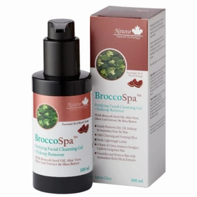 Newco BroccoSpa Purifying Facial Cleansing Gel   Makeup Remover 100ml