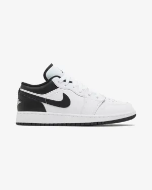 NIKE AIR JORDAN 1 LOW 2023 GS WHITE BLACK (NEW) Easy Activity
