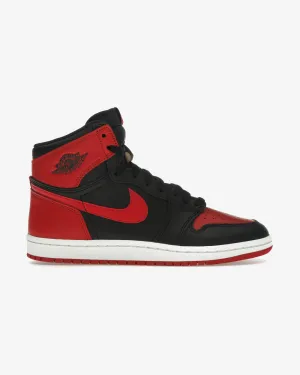 Supportive grip Sleek Finish NIKE AIR JORDAN1 HIGH '85 OG BRED 2025