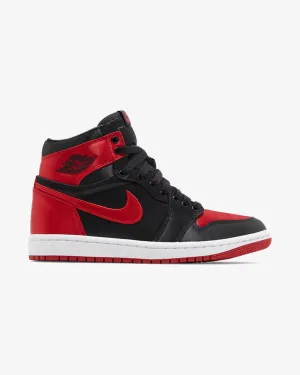 Refined touch NIKE AIR JORDAN1 HIGH RETRO OG SATIN BRED WMNS US7.5M / US9W / EU40.5