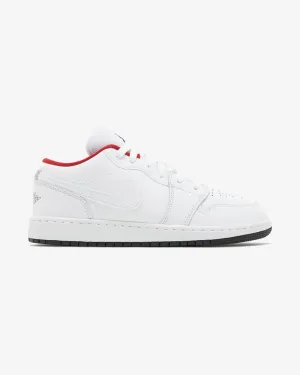 NIKE AIR JORDAN1 LOW GS GYM RED WHITE Sport Fanatic