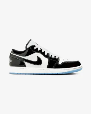 Iconic Piece Move Swiftly NIKE AIR JORDAN1 LOW GS SE BLACK CONCORD