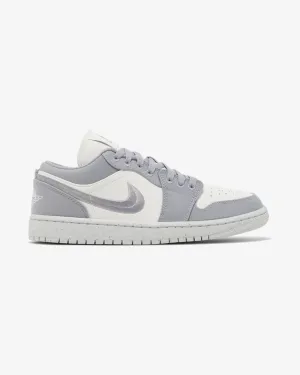 NIKE AIR JORDAN1 LOW LIGHT STEEL GREY WMNS Fresh Fit