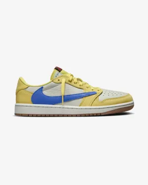 NIKE AIR JORDAN1 LOW OG SP TRAVIS SCOTT CANARY WMNS Seamless Comfort