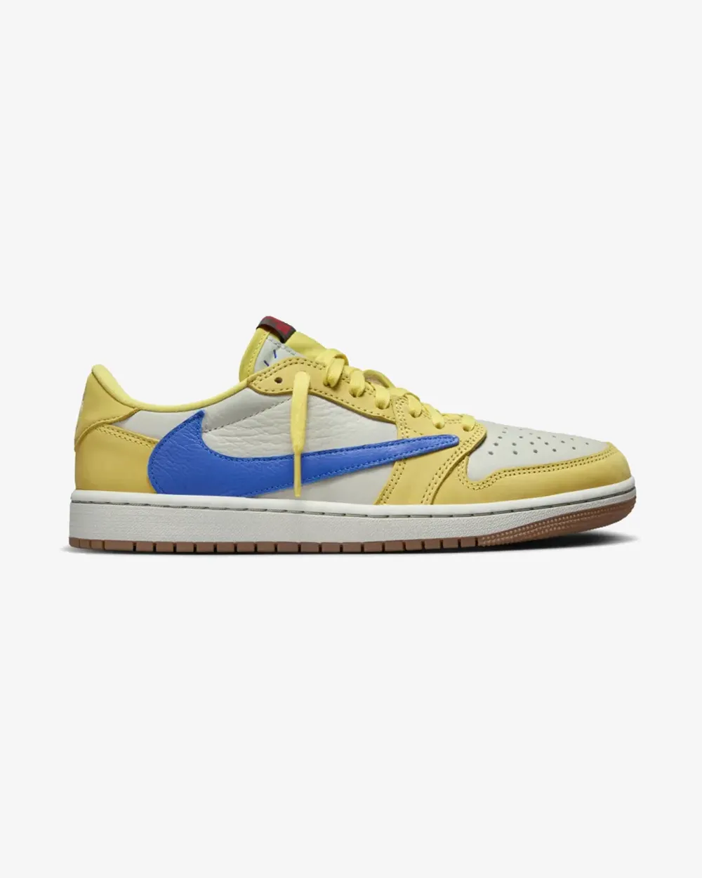 NIKE AIR JORDAN1 LOW OG SP TRAVIS SCOTT CANARY WMNS Seamless Comfort