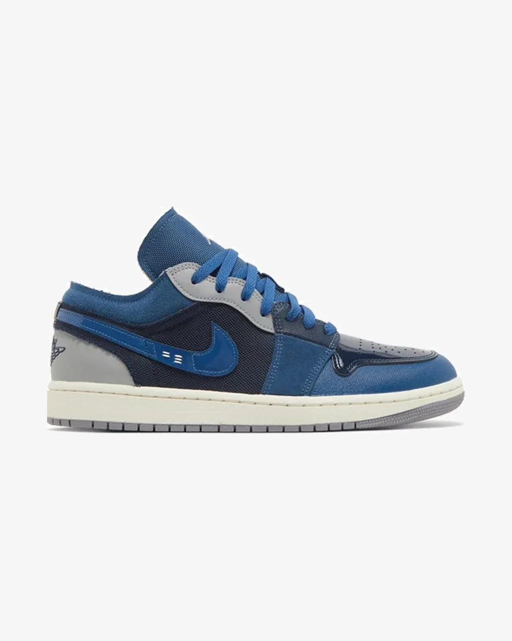 Breathable Design NIKE AIR JORDAN1 LOW SE CRAFT INSIDE OUT OBSIDIAN (NEW)