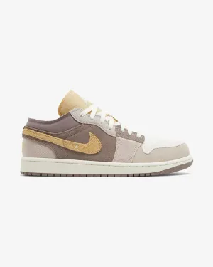 NIKE AIR JORDAN1 LOW SE CRAFT TAUPE HAZE Upgraded cushioning