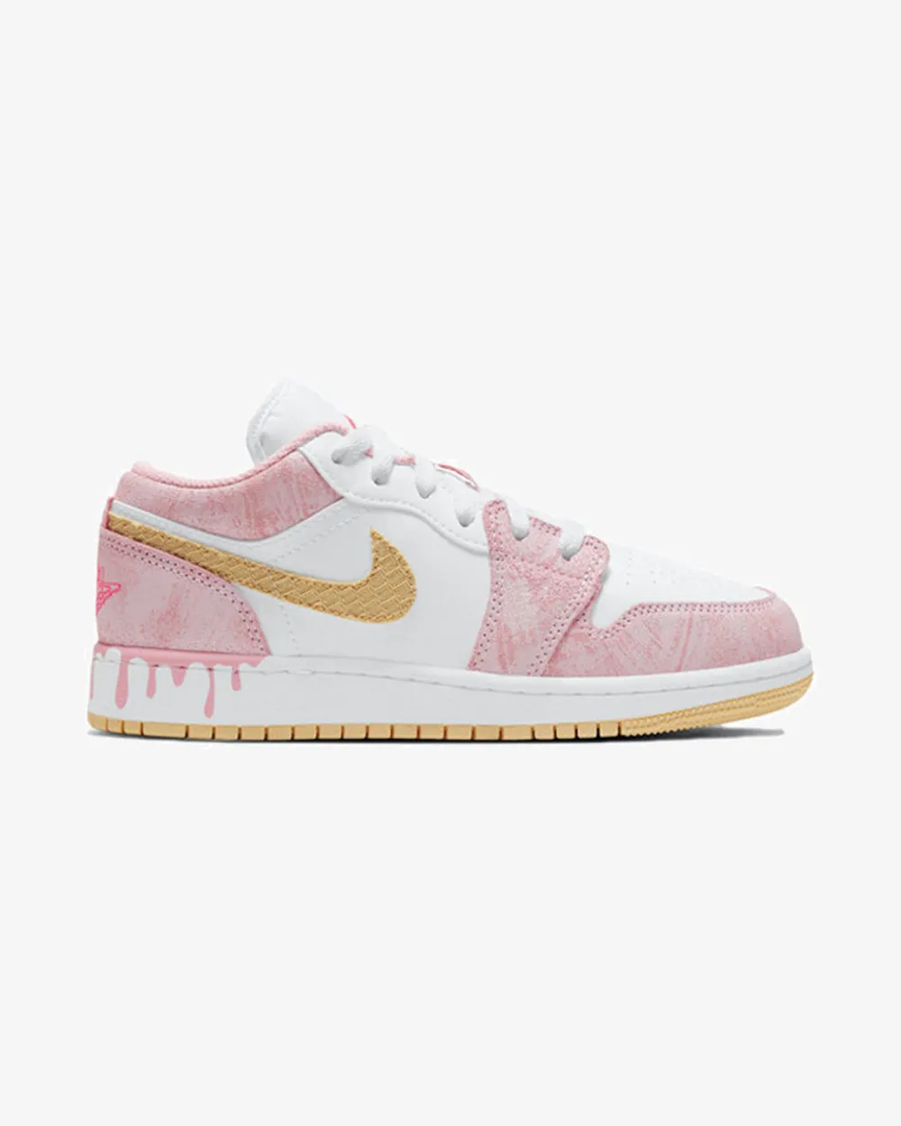 Fitness Ready Signature grip NIKE AIR JORDAN1 LOW SE GS PAINT DRIP (NEW)