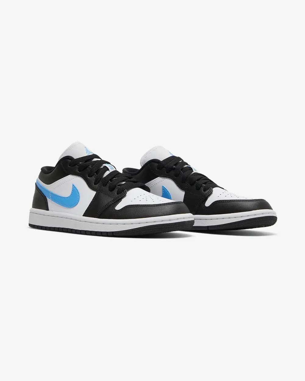 NIKE AIR JORDAN1 LOW WMNS BLACK UNIVERSITY BLUE WHITE Unique