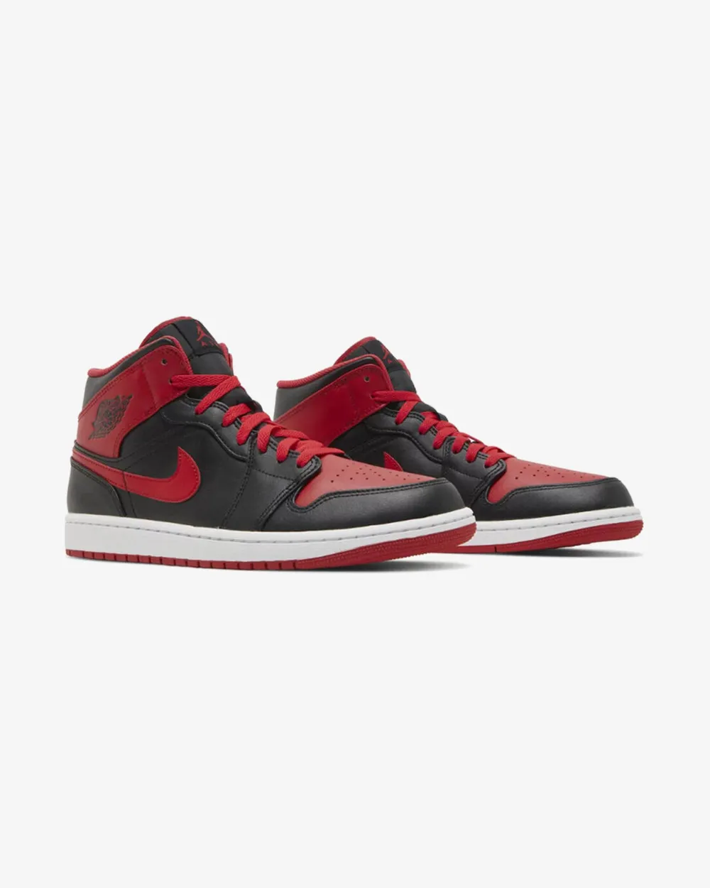 NIKE AIR JORDAN1 MID ALTERNATE BRED TOE 2022 Ultimate support