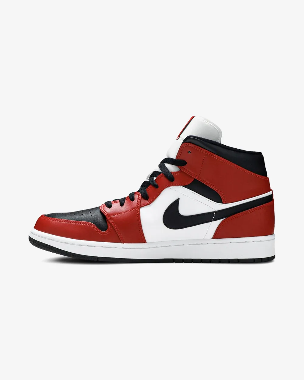 NIKE AIR JORDAN1 MID CHICAGO BLACK TOE Premium