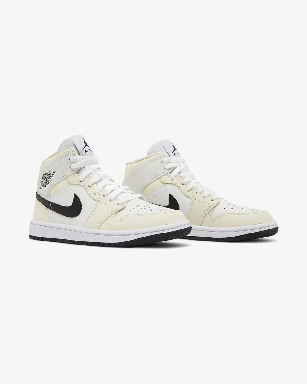 NIKE AIR JORDAN1 MID COCONUT MILK WMNS Ultimate materials