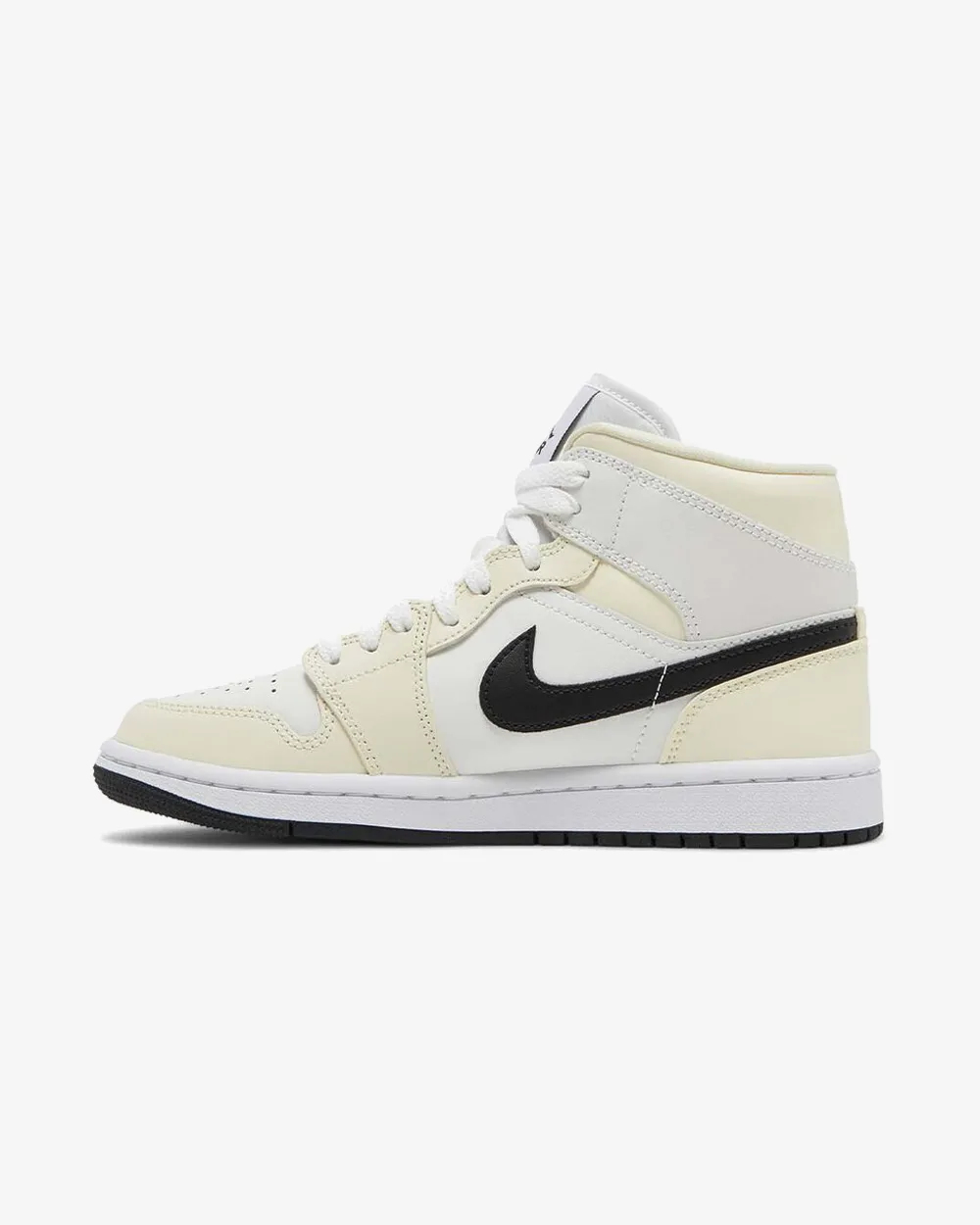 NIKE AIR JORDAN1 MID COCONUT MILK WMNS Ultimate materials