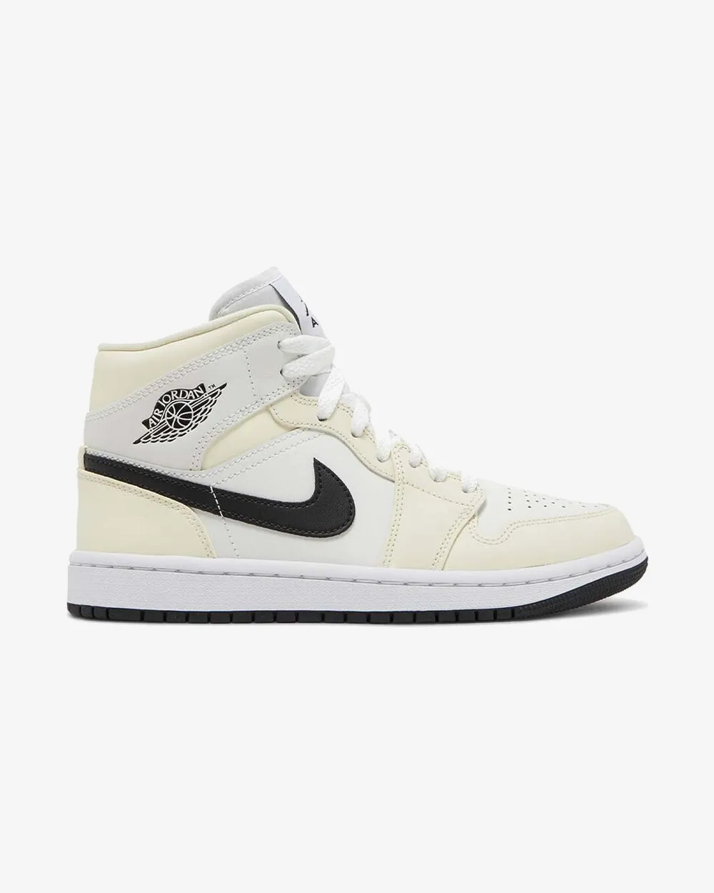 NIKE AIR JORDAN1 MID COCONUT MILK WMNS Luxurious Feel Foot Care