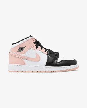 Cushioned arch NIKE AIR JORDAN1 MID GS CRIMSON TINT
