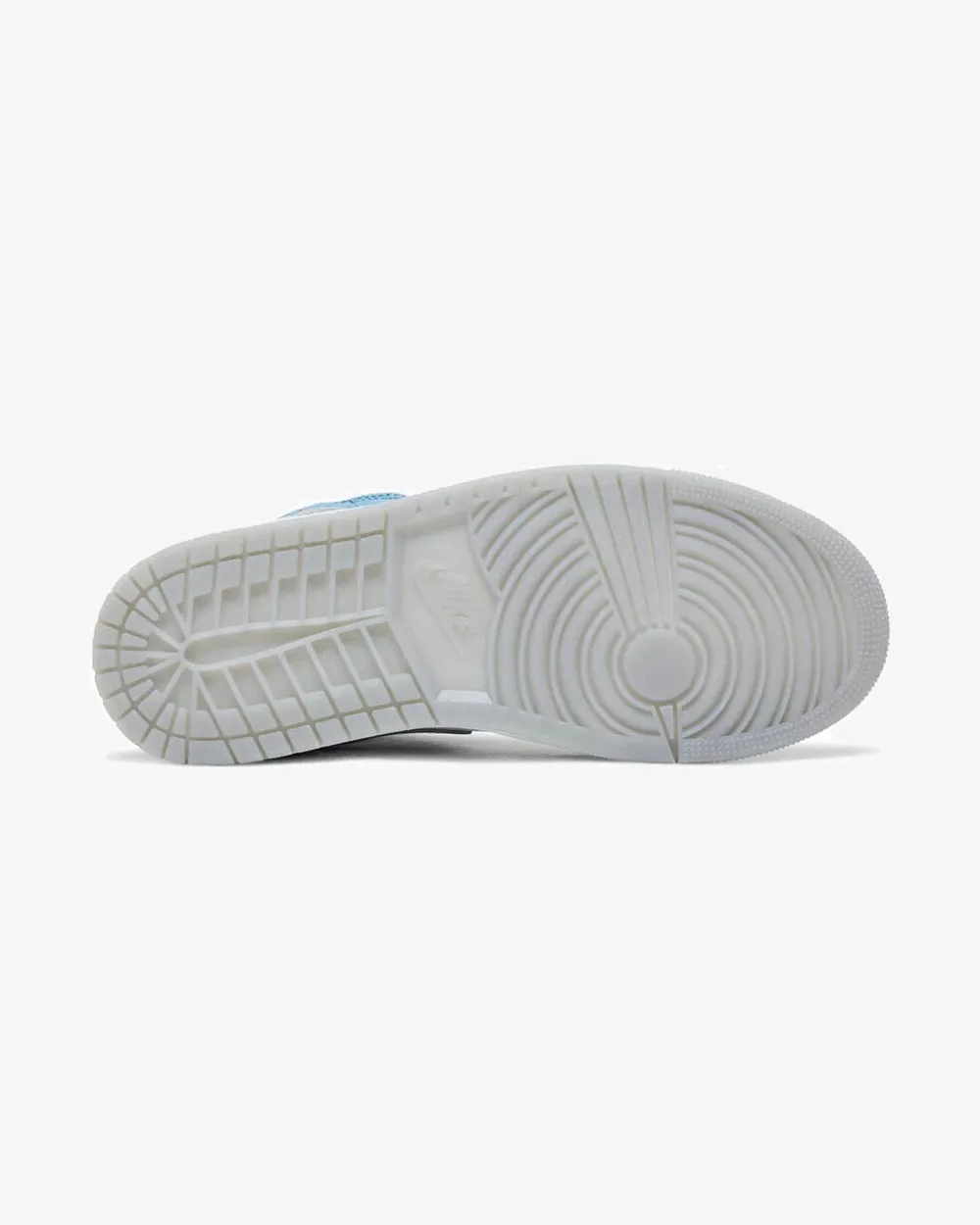 NIKE AIR JORDAN1 MID GS FRENCH BLUE FIRE RED High-traction