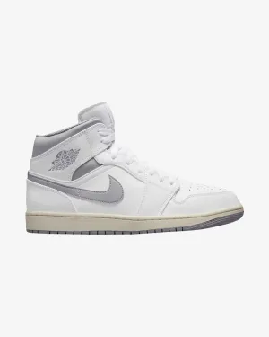 Fashion Active Step Forward NIKE AIR JORDAN1 MID NEUTRAL GREY GS