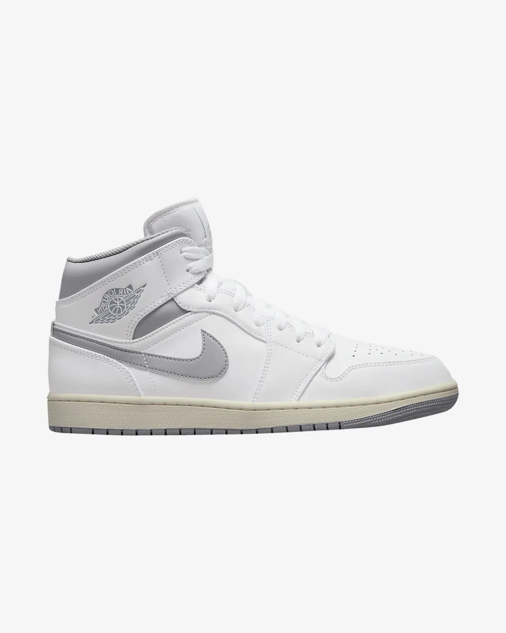 NIKE AIR JORDAN1 MID NEUTRAL GREY City Step Trail Running