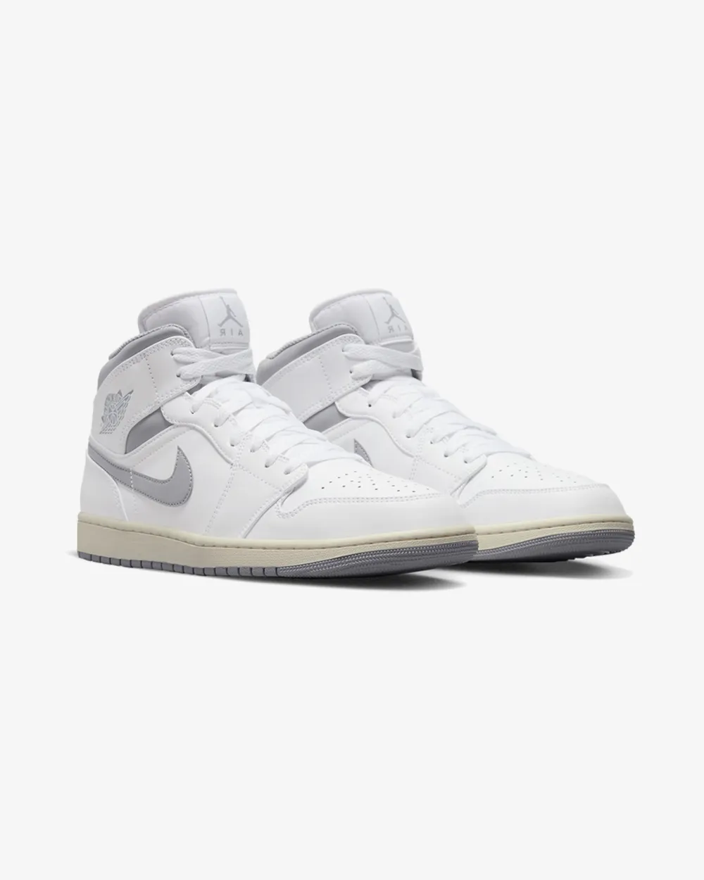NIKE AIR JORDAN1 MID NEUTRAL GREY Trend-setting wear