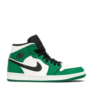 NIKE AIR JORDAN1 MID PINE GREEN (NEW) - - Air Light Sneaker Fit