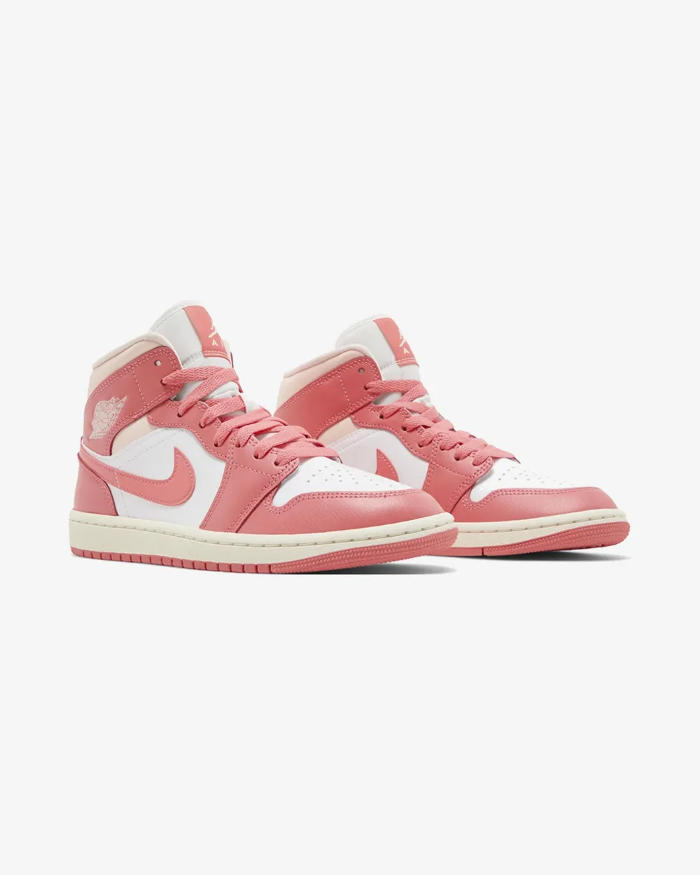 NIKE AIR JORDAN1 MID STRAWBERRIES AND CREAM WMNS Elegant flair