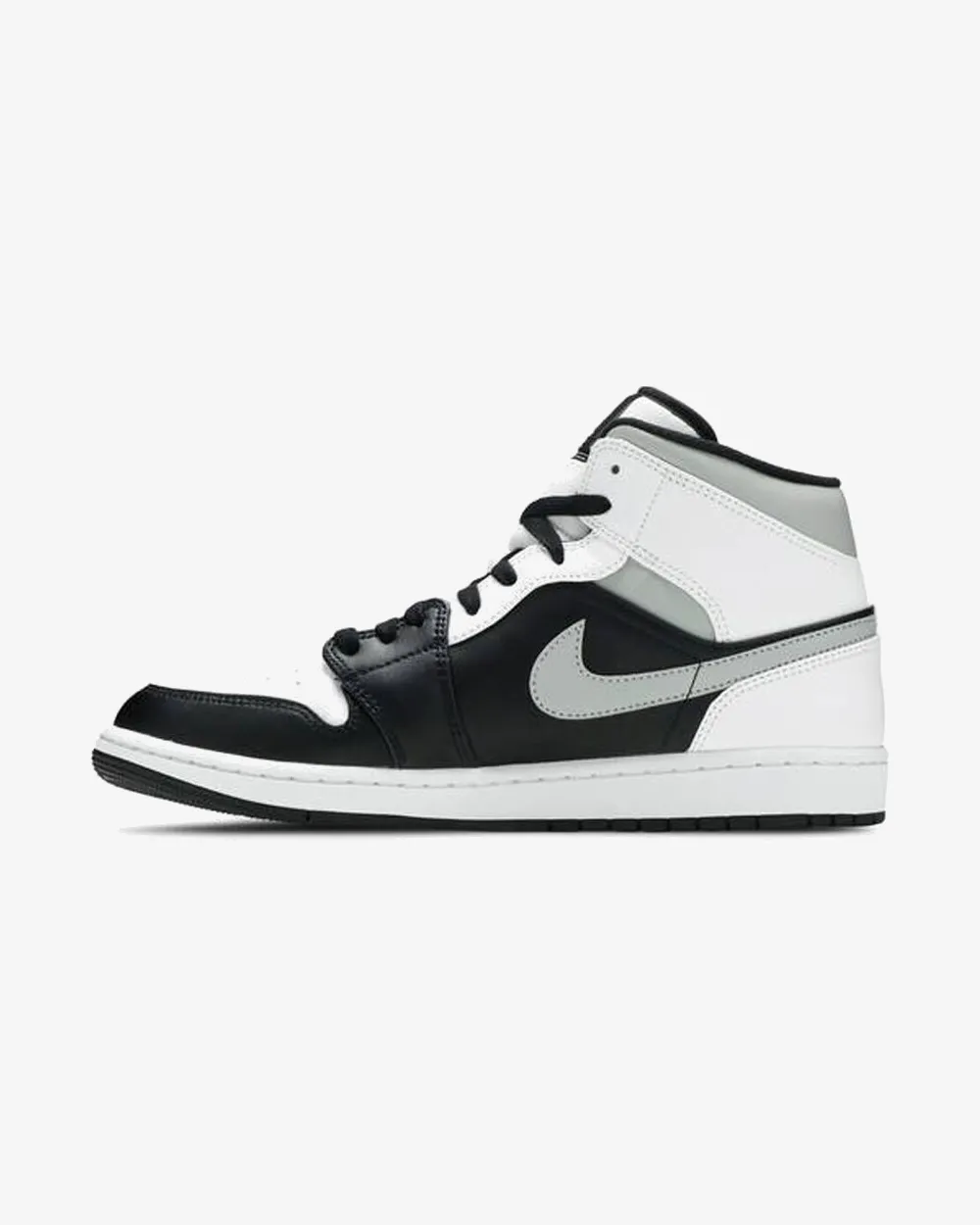 NIKE AIR JORDAN1 MID WHITE SHADOW Luxurious lining