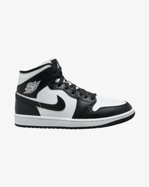 NIKE AIR JORDAN1 MID WMNS PANDA Comfortable Walking Flex Fit