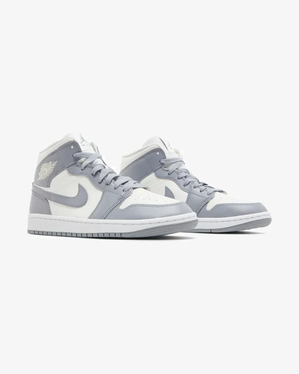 NIKE AIR JORDAN1 MID WMNS SAIL STEALTH Padded cushioning