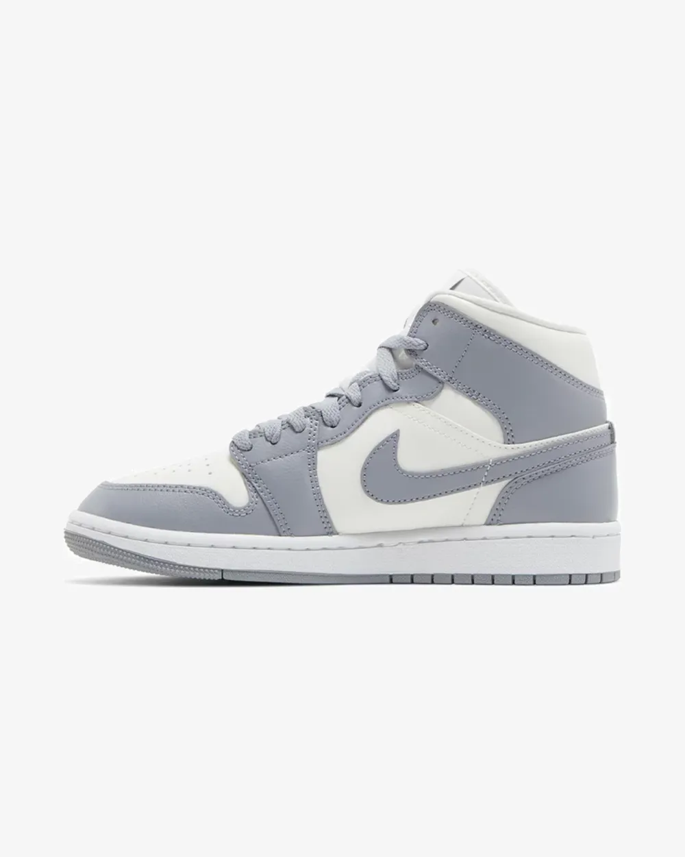 NIKE AIR JORDAN1 MID WMNS SAIL STEALTH Padded cushioning