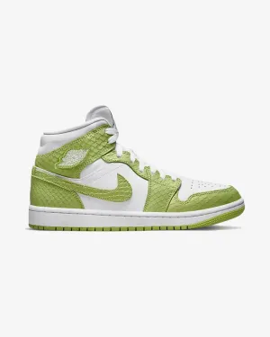 Easy Activity Comfort Slip NIKE AIR JORDAN1 MID WMNS SE GREEN PYTHON