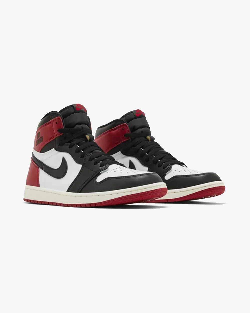 NIKE AIR JORDAN1 RETRO HIGH OG BLACK TOE REIMAGINED Luxurious Feel