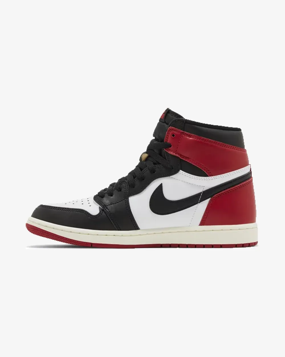 NIKE AIR JORDAN1 RETRO HIGH OG BLACK TOE REIMAGINED Luxurious Feel